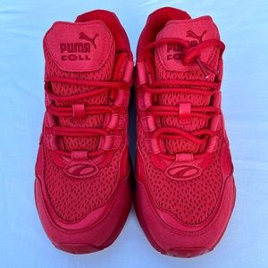 Mens puma cell venom ribbon red